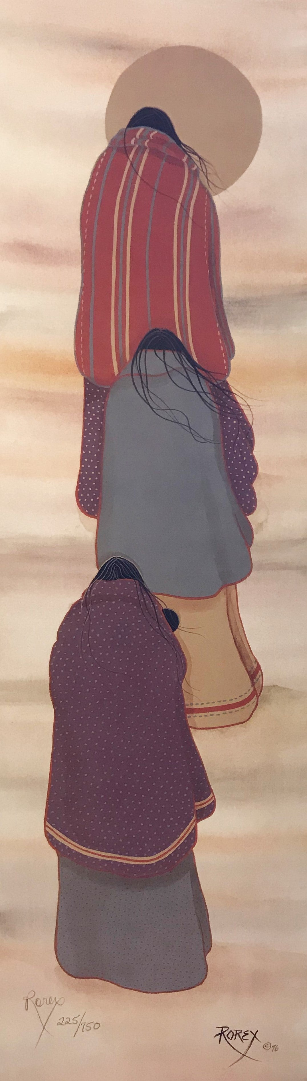 THREE WOMEN ON TRAIL