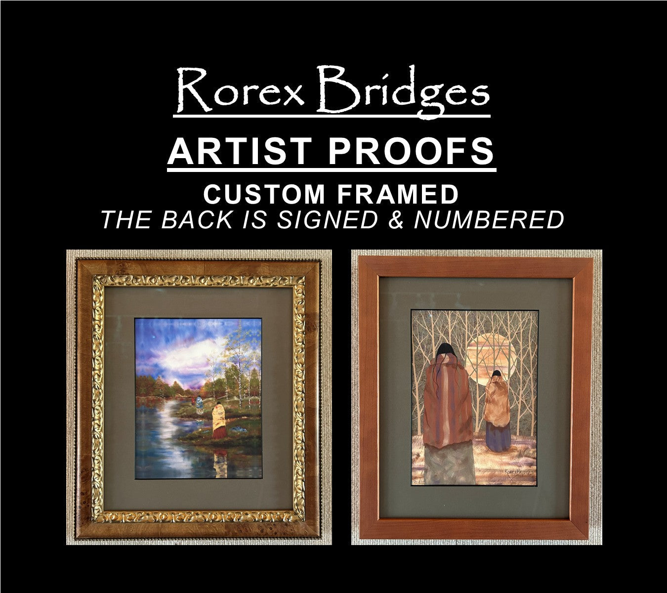FRAMED ARTIST PROOFS
