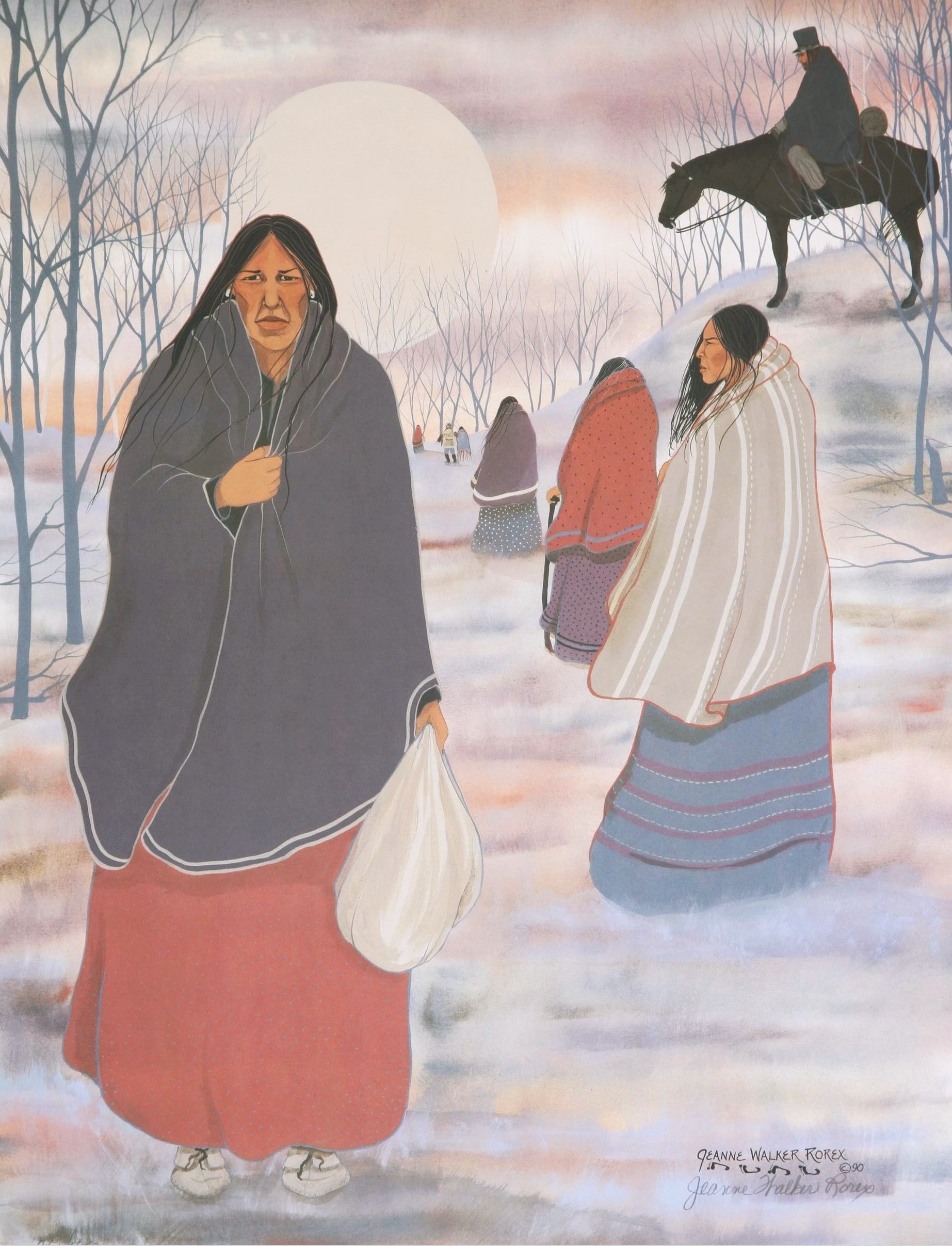 WOMEN ON TRAIL OF TEARS 