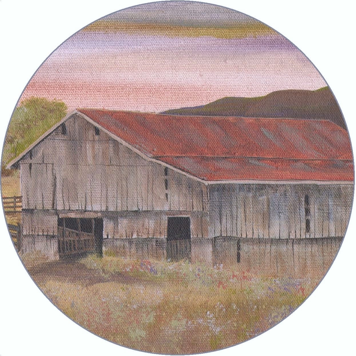 ROUND COASTERS BARN